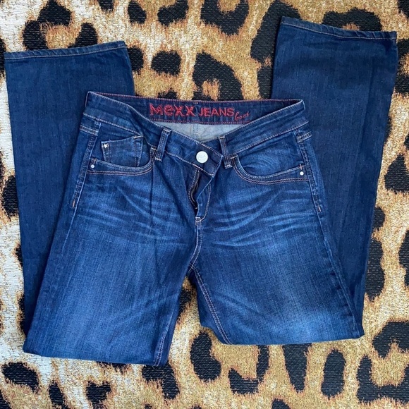 MEXX JEANS CLASSIC FIT HIGH RISE STRAIGHT LEG WOMENS JEANS 33x30 - Picture 9 of 11